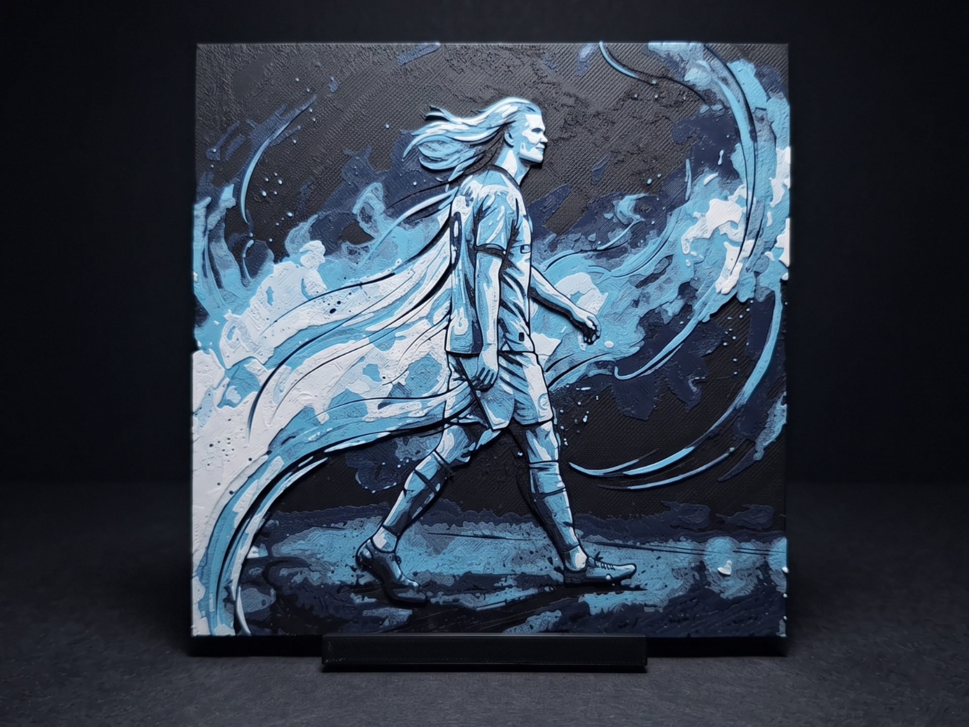 Haaland Flow - Hueforge Wall Art
