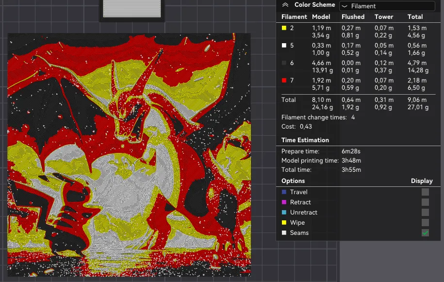 HUEFORGE POKEMON Pikachu & Charizard