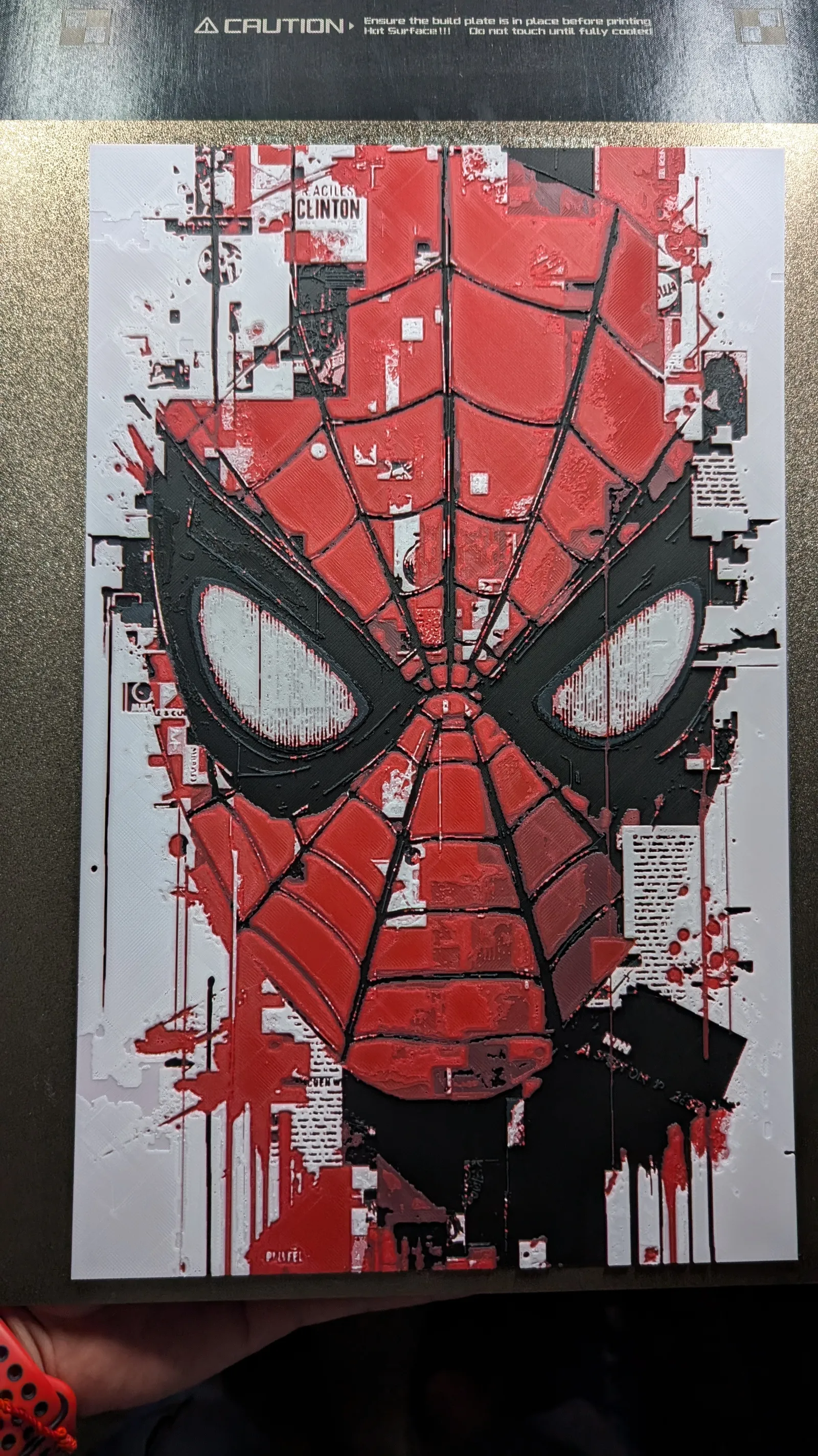 Spider Man Hueforge