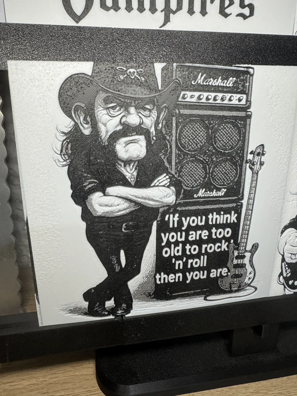 Hue Forge Karikatur Lemmy Too old