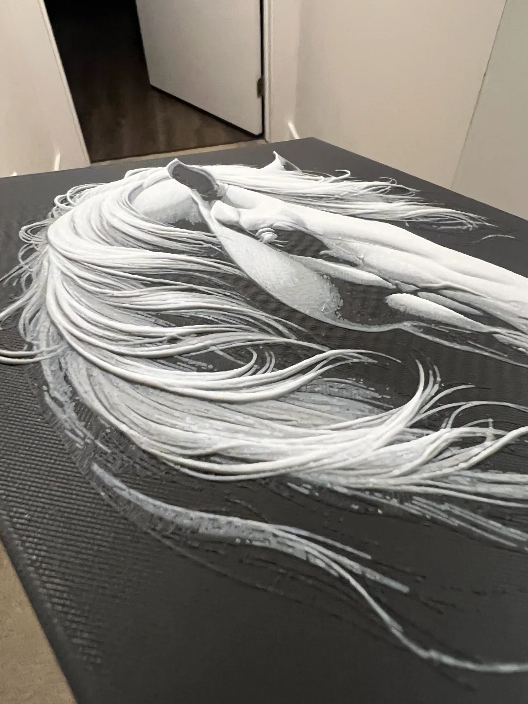 Horse Face Art Hueforge