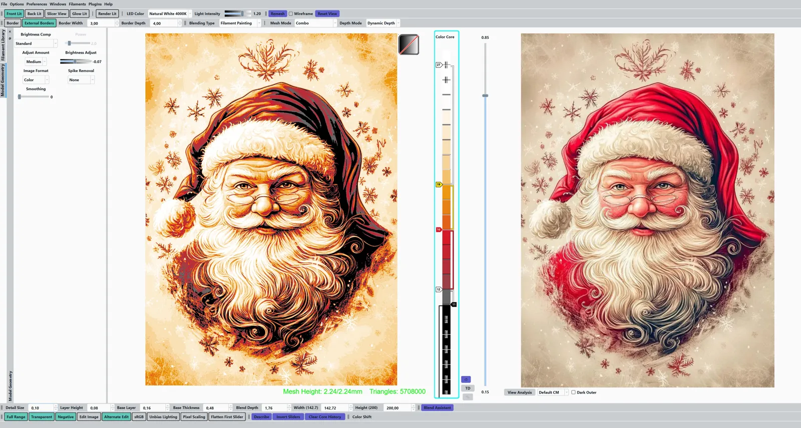 pere noel hueforge