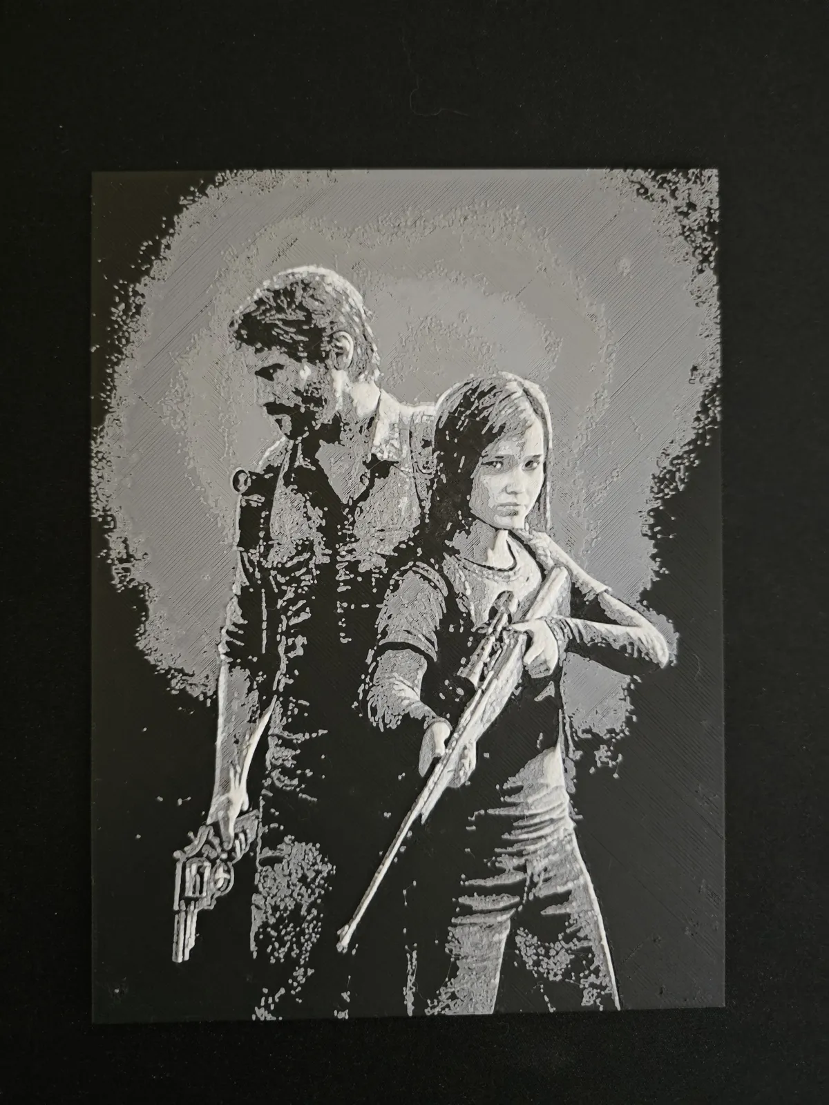 the last of us ellie & joel HueForge