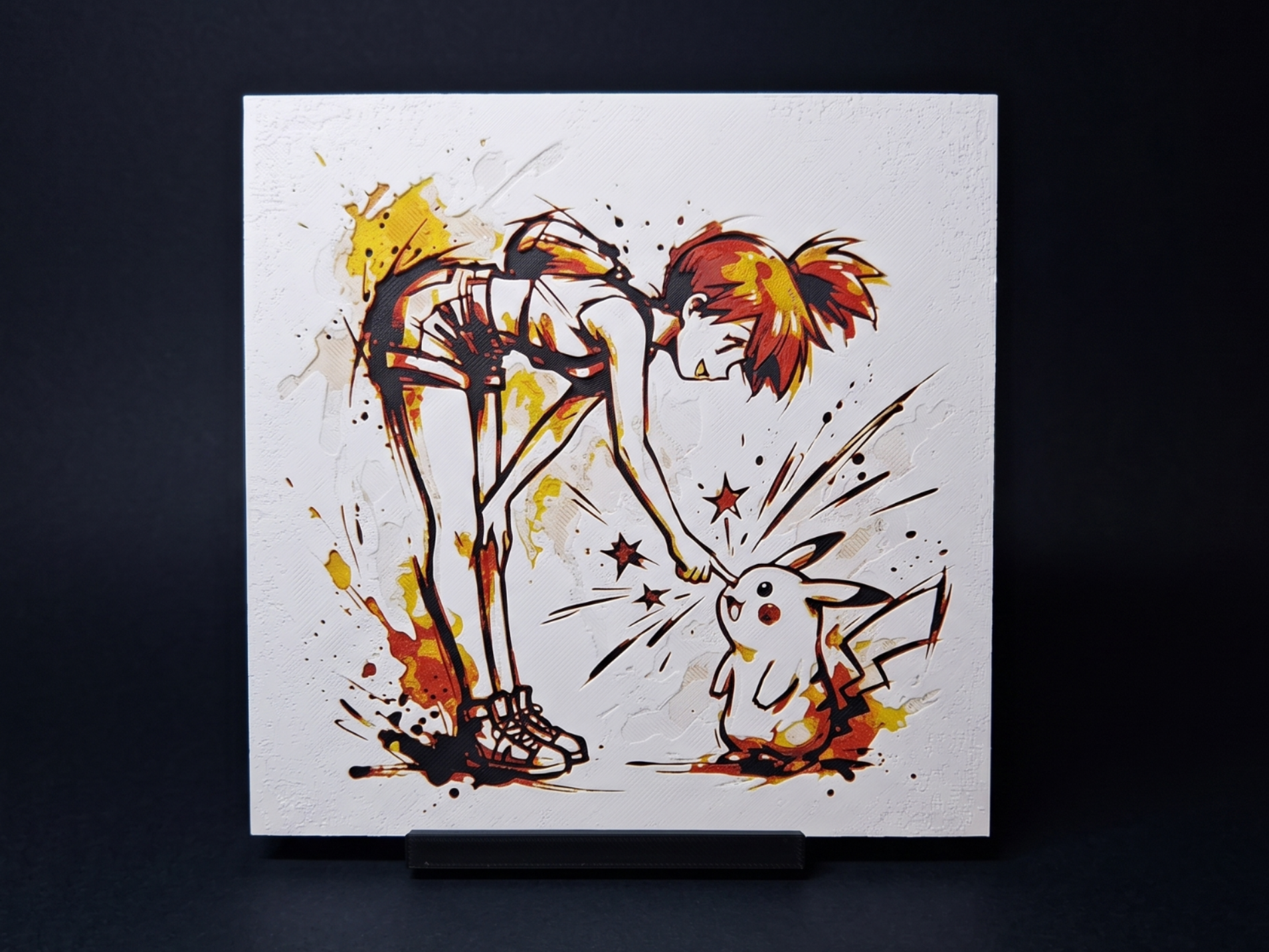 Misty Bop - Hueforge Wall Art
