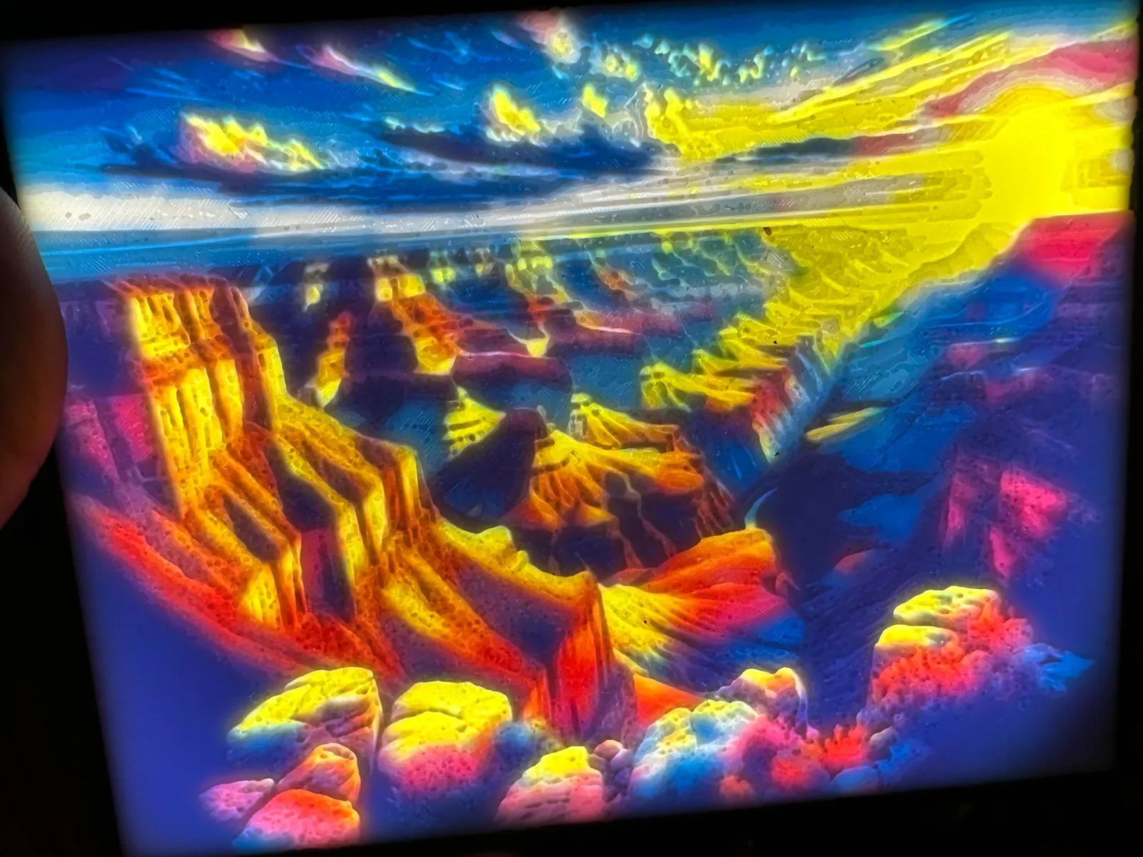 Grand Canyon Lithophane