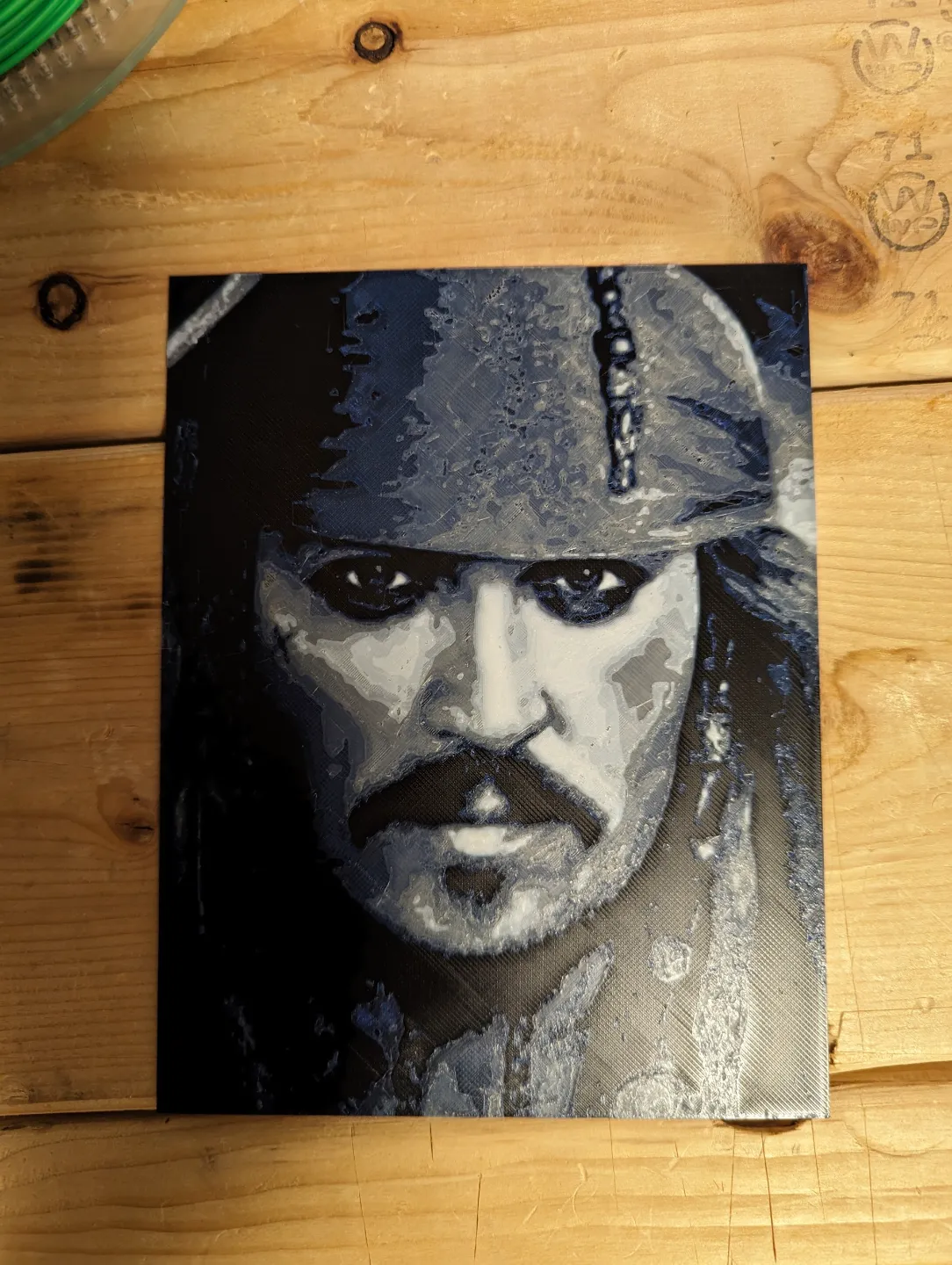 Captain Jack Sparrow HueForge