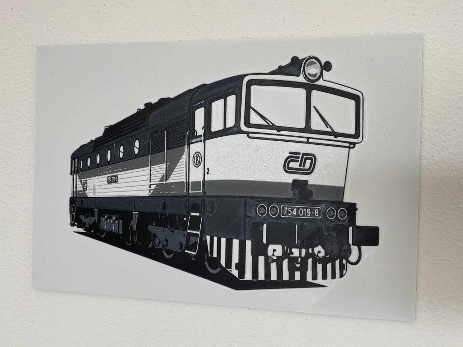 Diesel Locomotive “Brejlovec” - HueForge