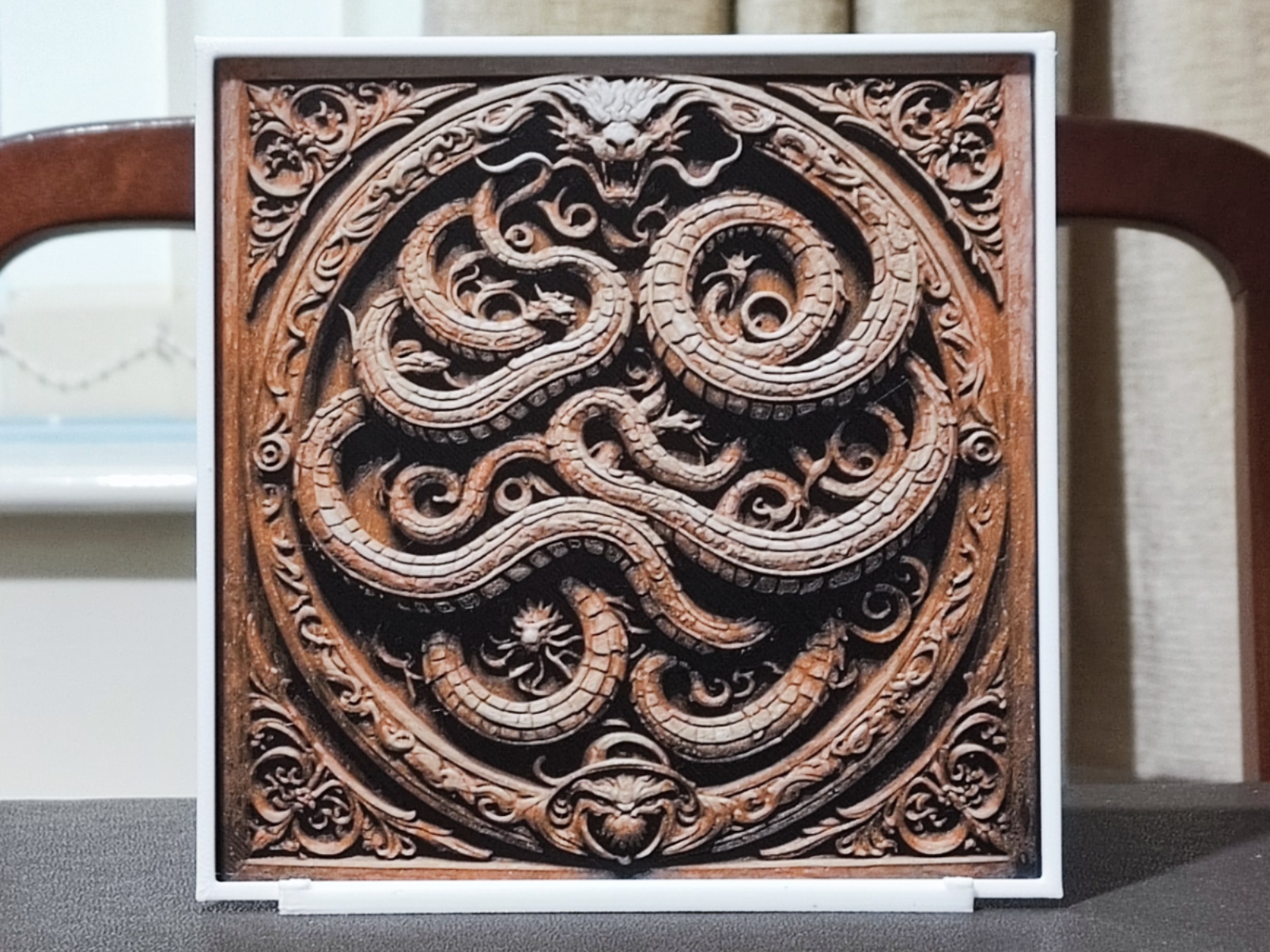 Carved Hydra - 4 Color HueForge