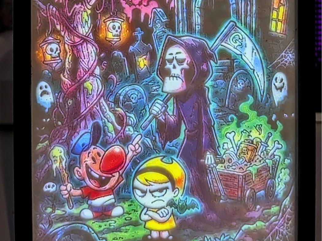 The Grim Adventures of Billy & Mandy Litho