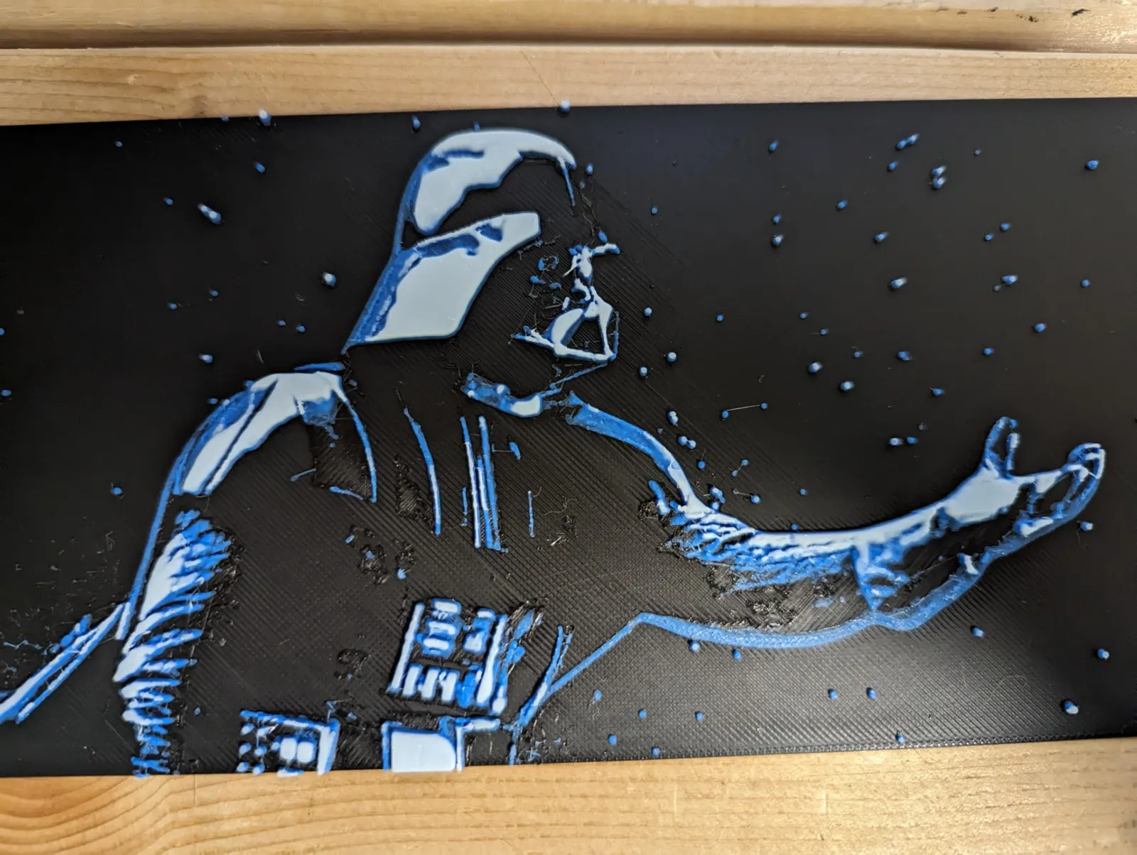 HueForge Darth Vader