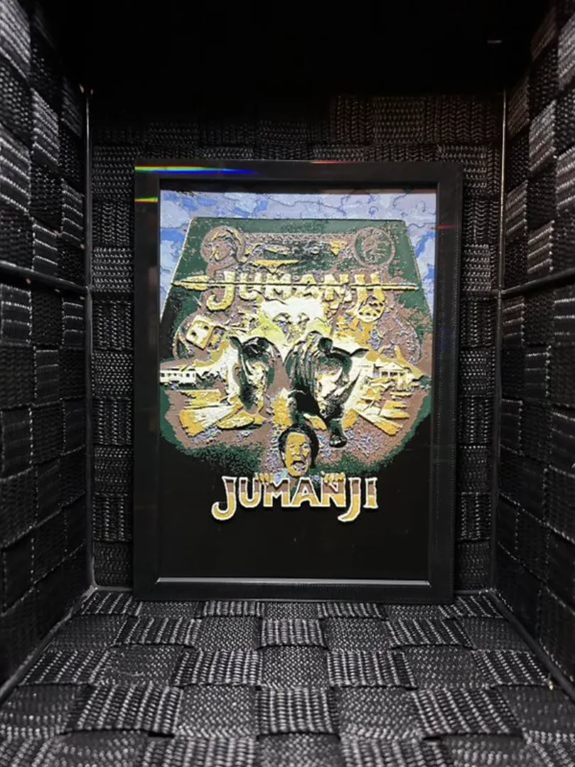 Hueforge Movie Poster - Jumanji -