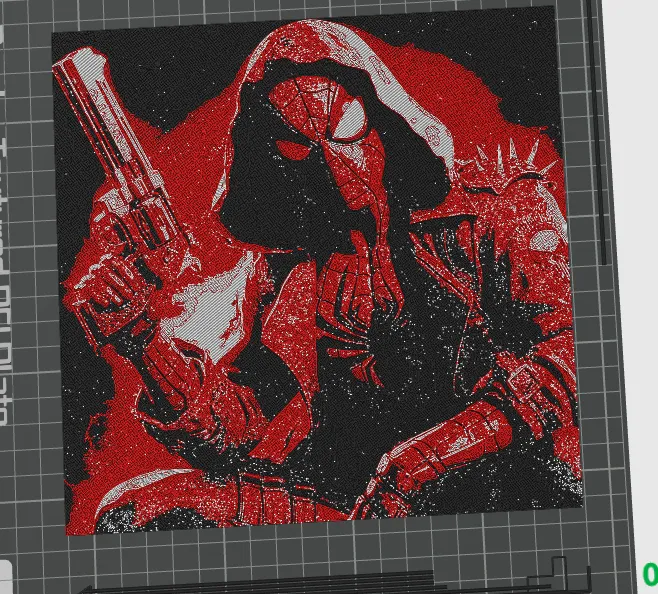 Spiderman Hueforge