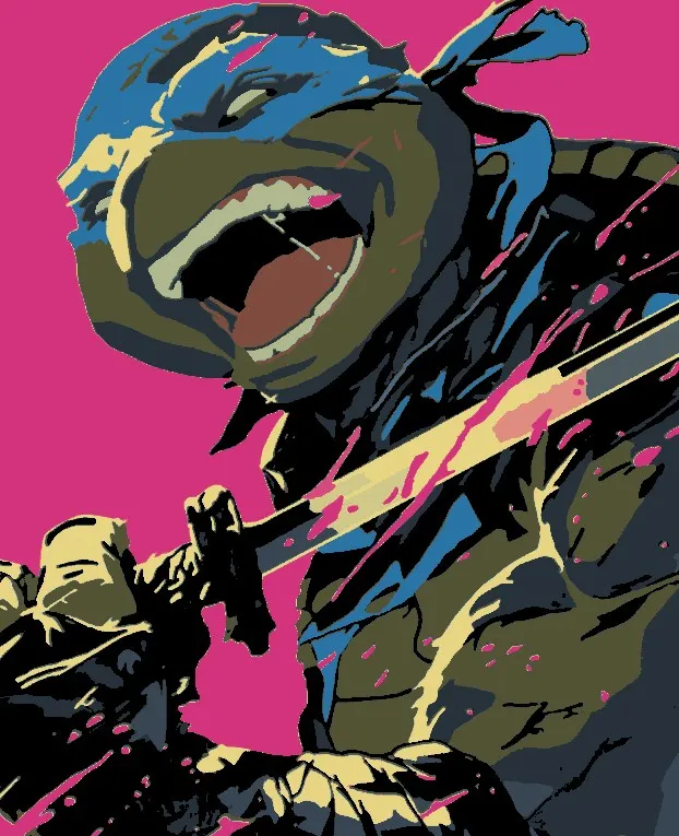 Hueforge: Teenage Mutant Ninja Turtles - Leonardo