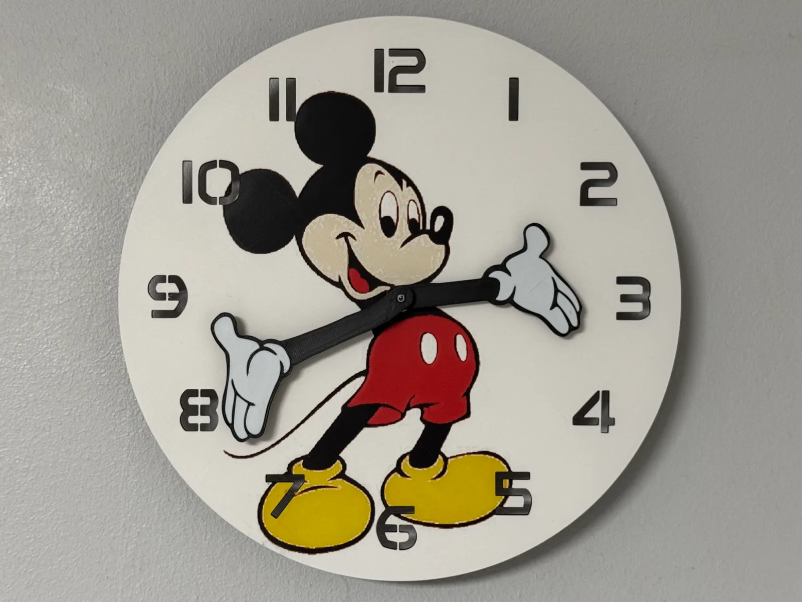 wall / desk clock Mickey Mouse