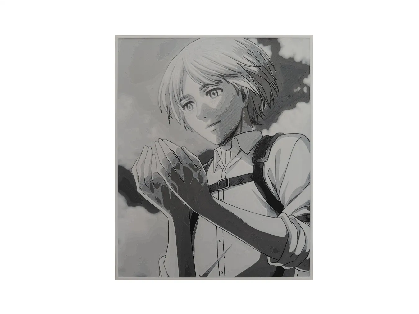 Armin arlert Poster (Attack On Titan) HueForge