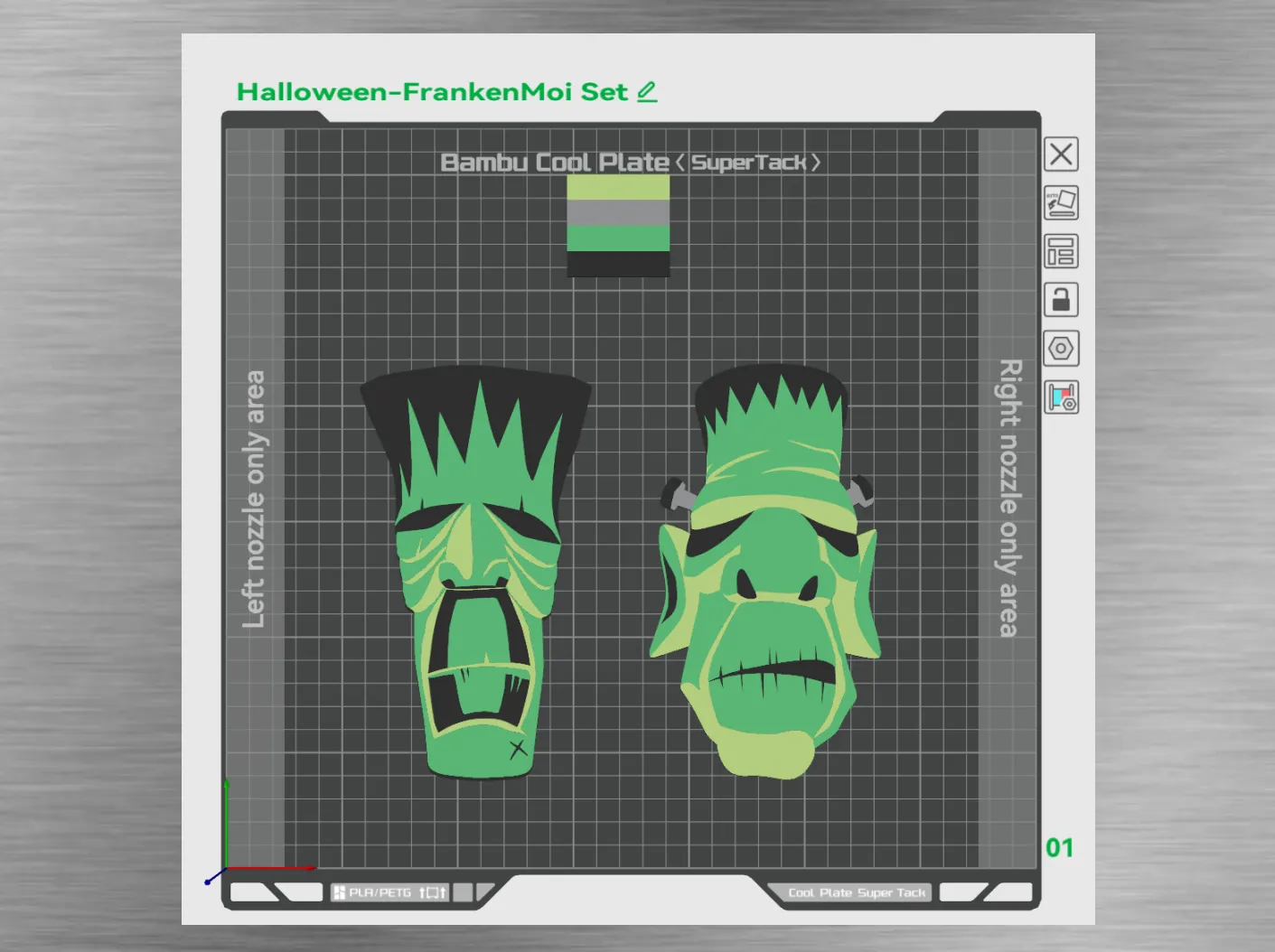 Halloween Tiki -Franken-Moi