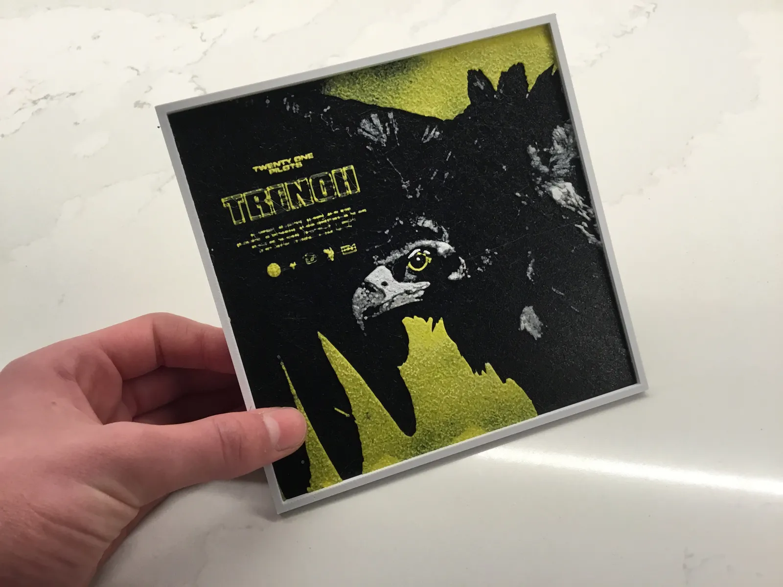 Twenty One Pilots: Trench Album Cover HueForge