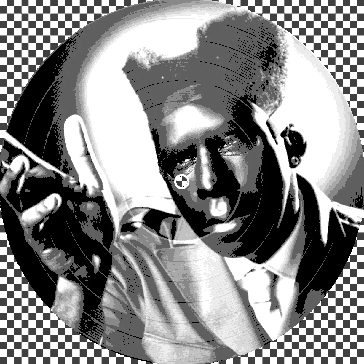 Chromakopia Vinyl Print - Tyler The Creator (B&W)