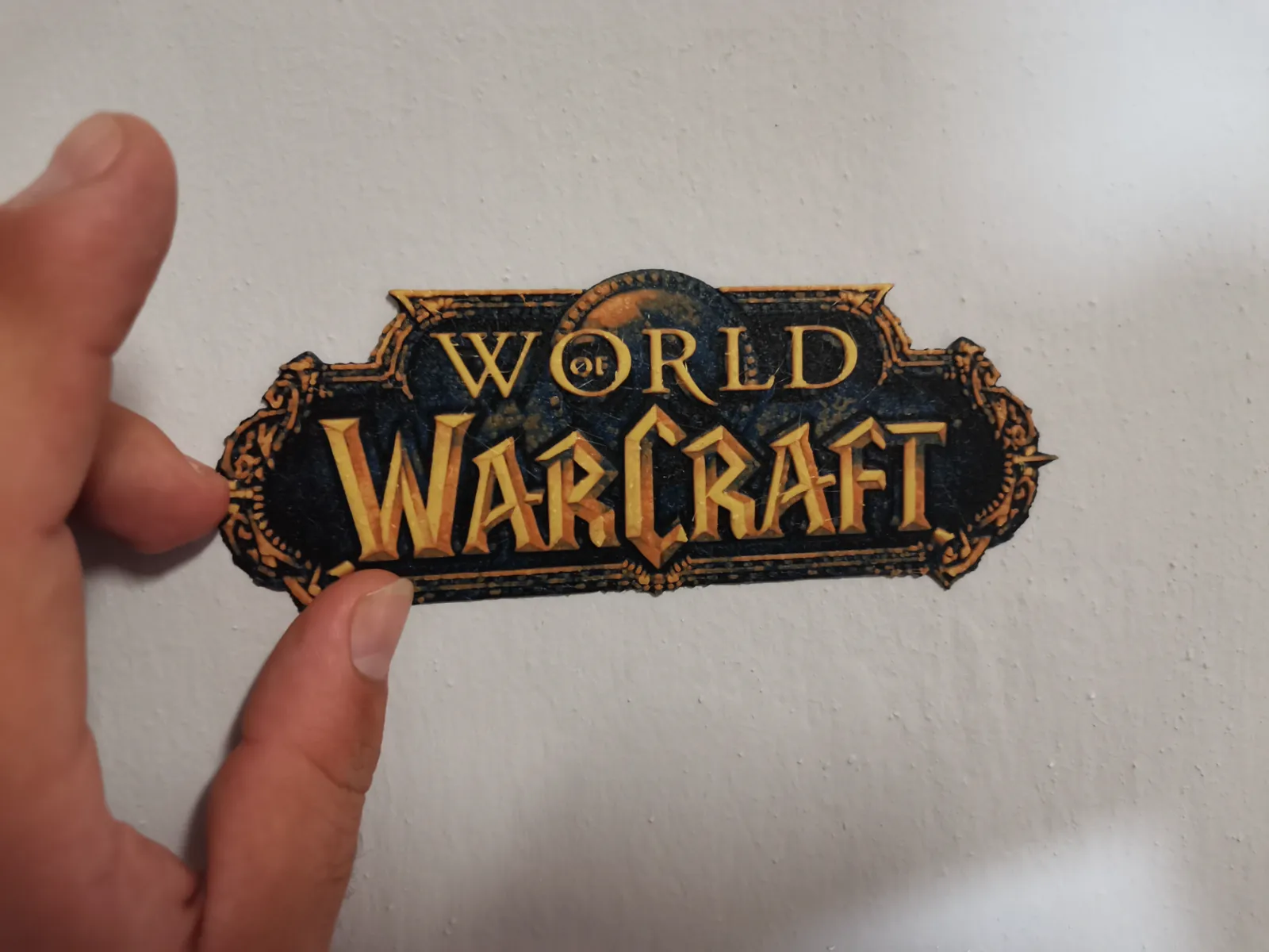 World of Warcraft logo wall art