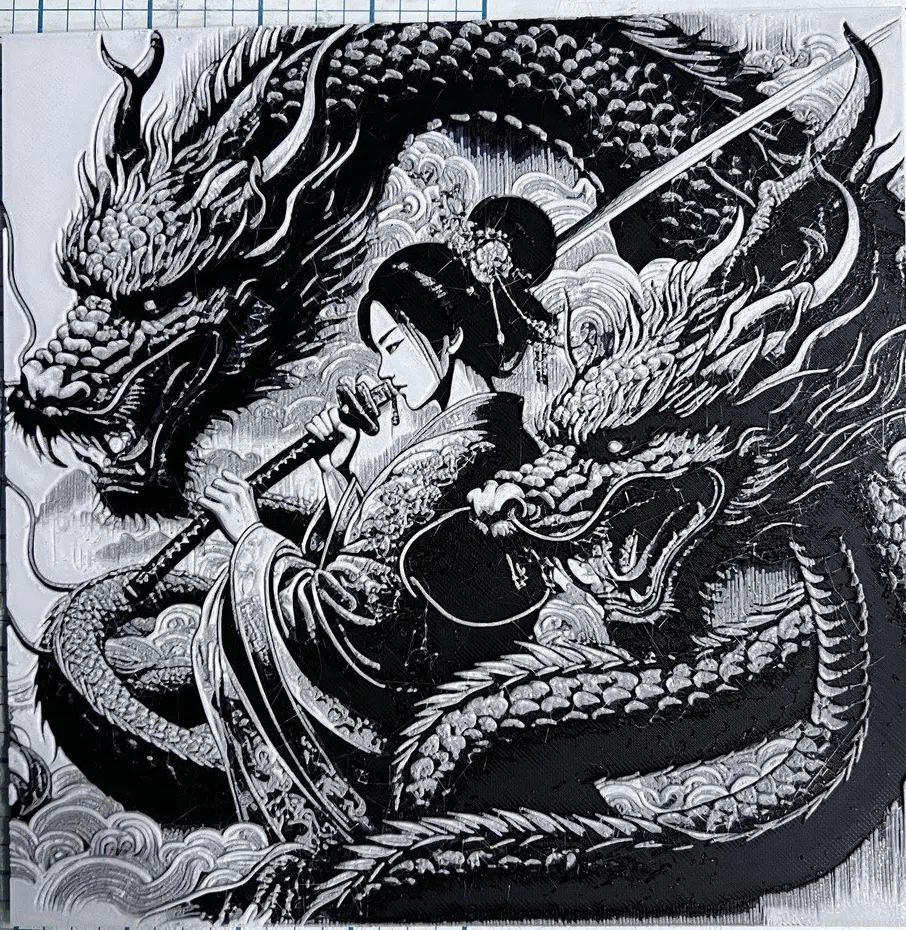 Dragon Chino Hueforge