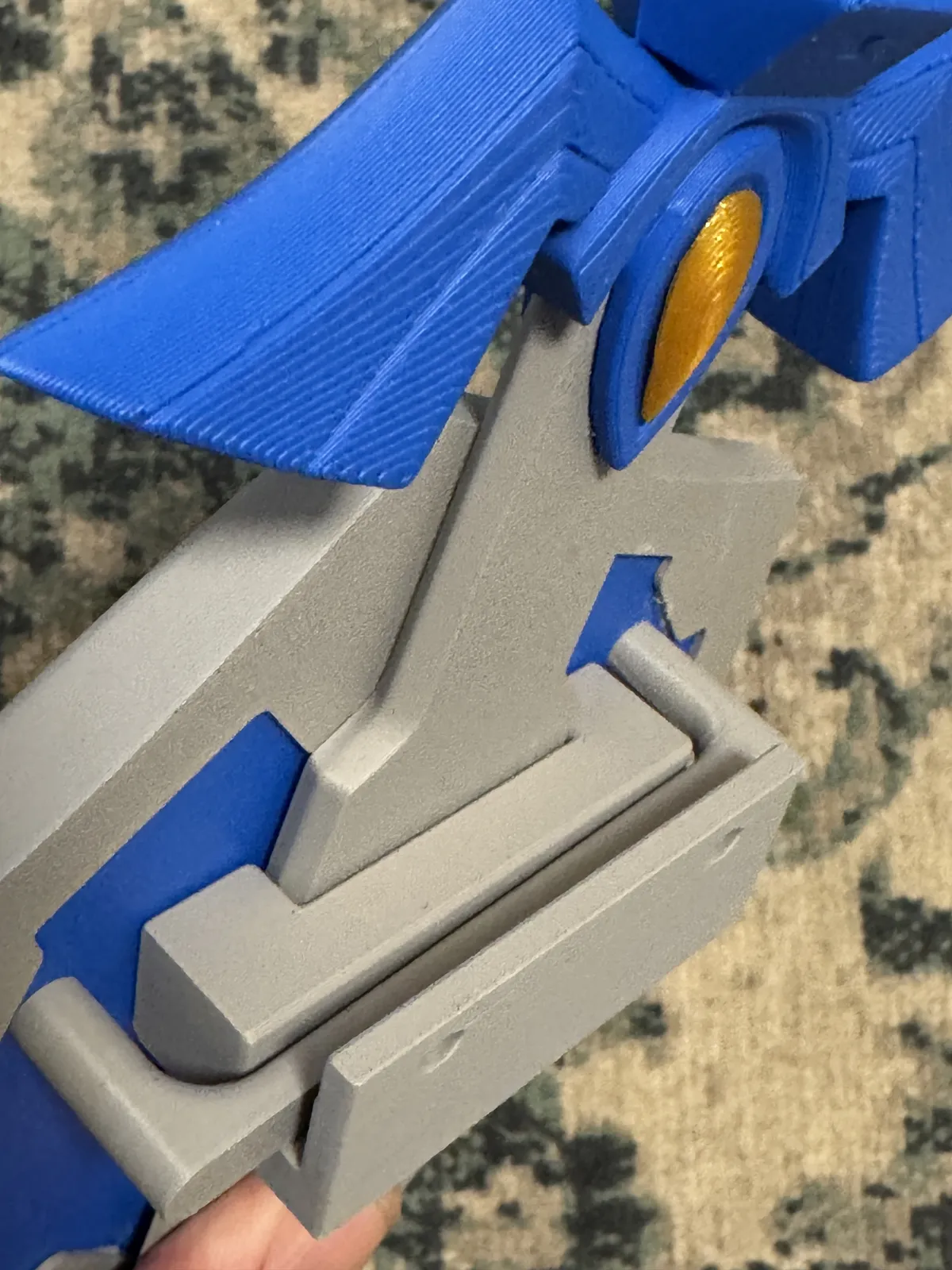 Zelda Hylian Shield & Master Sword With Wall Mount