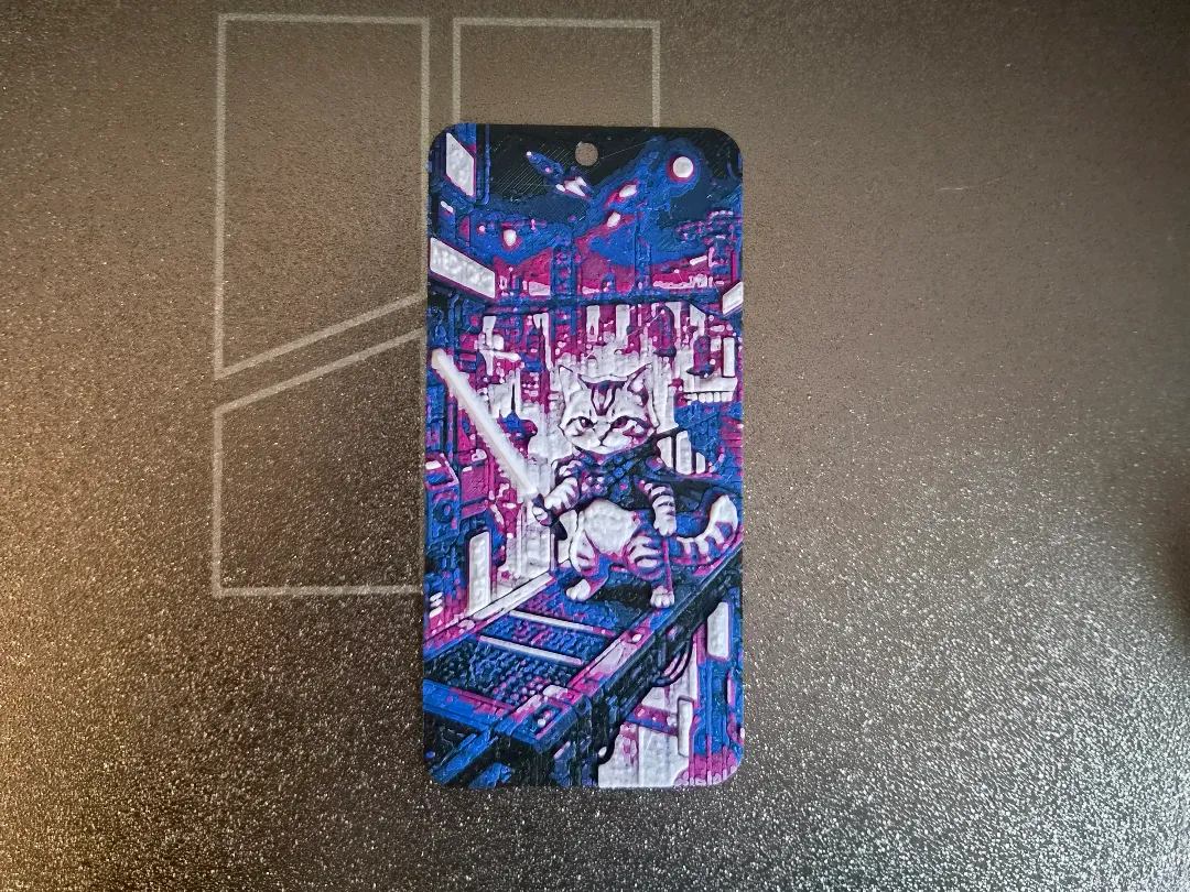 Catwalker Bookmarker - HueForge