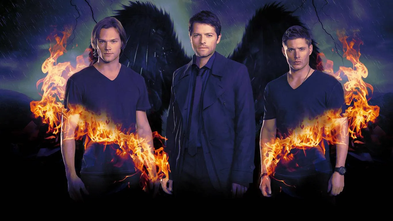 Supernatural Dean, Sam & Castiel Hueforge