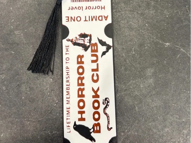Horror Ticket Bookmark Hueforge