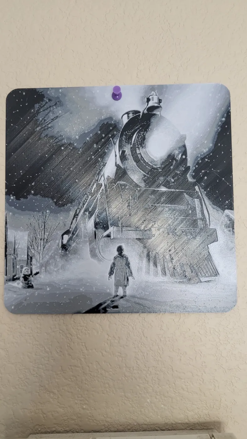 Polar Express Train (Hue Forge)