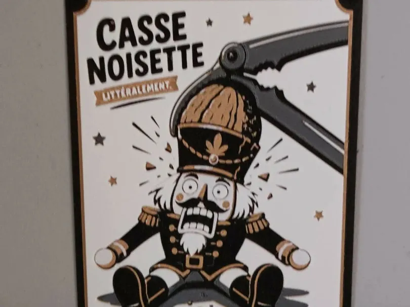 casse noisette (littéralement) ams non obligatoire