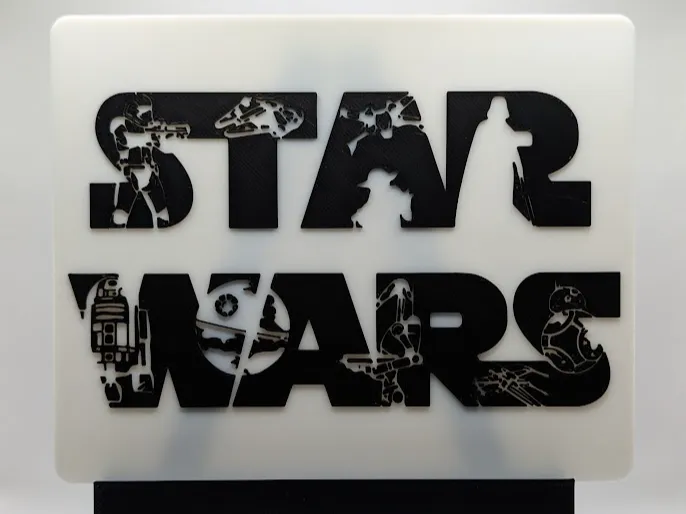 Star Wars Logo (Plate / Sign)