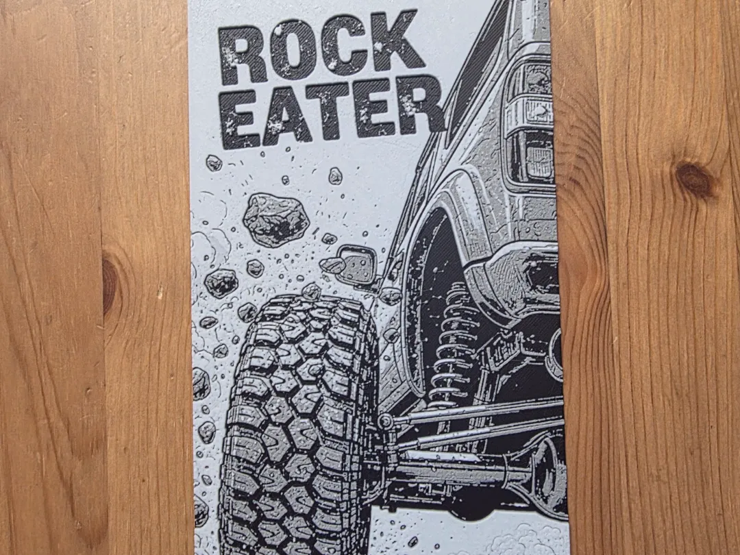 Rock Eater Hueforge