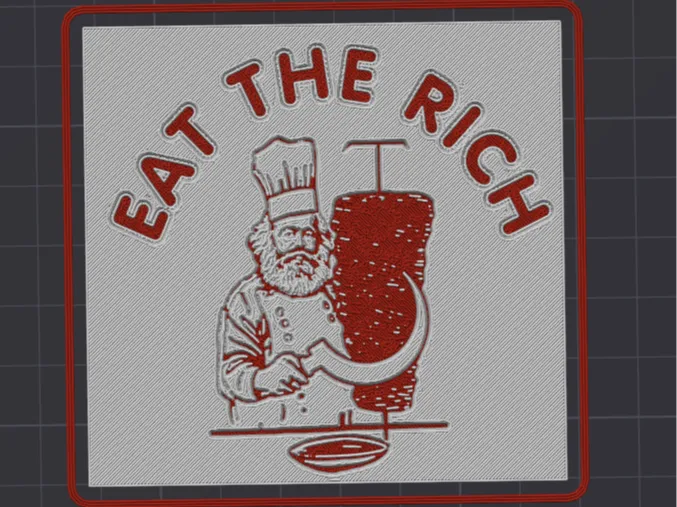 Eat the rich Döner Kebab Meme