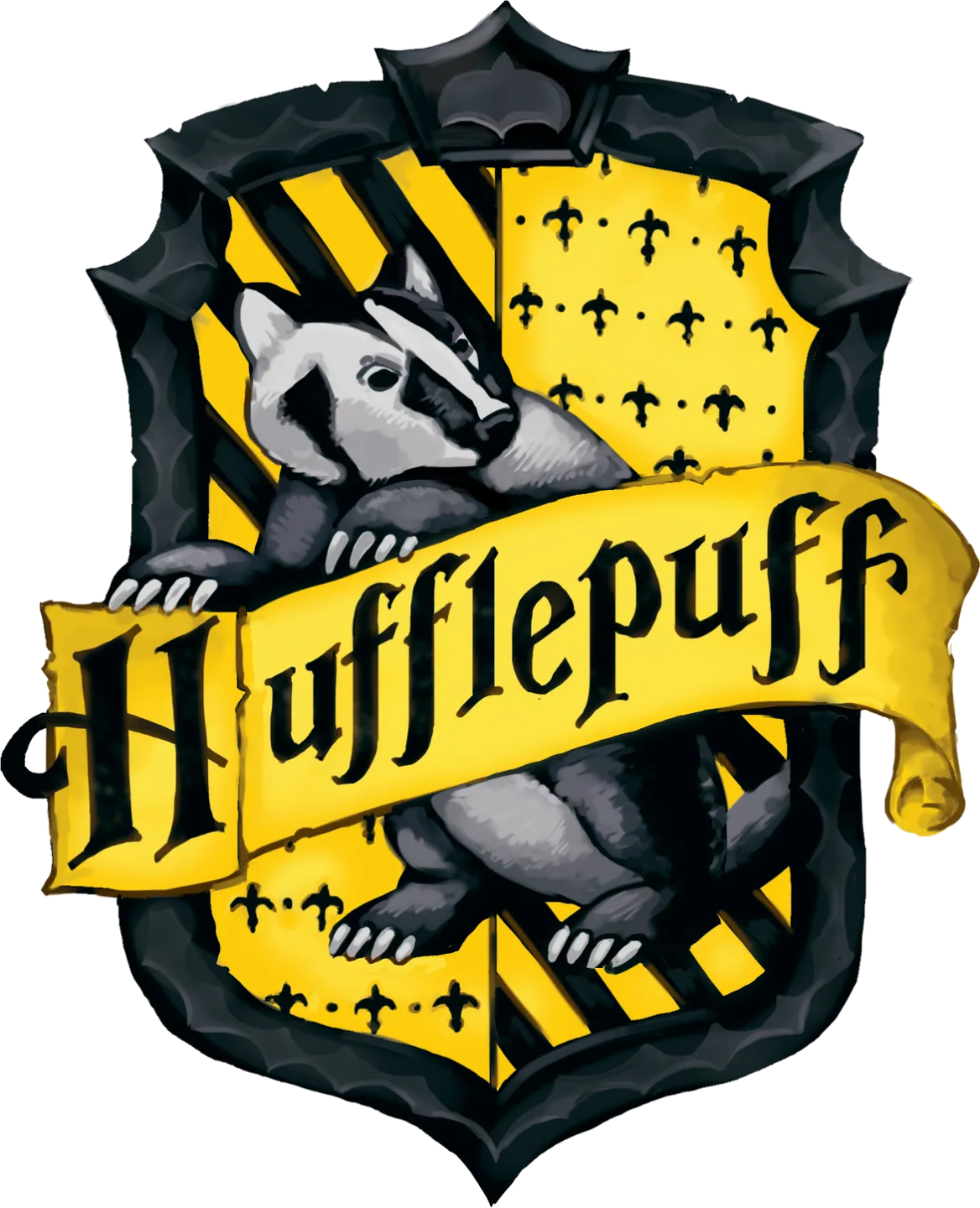 Hue Forge - Hufflepuff crest