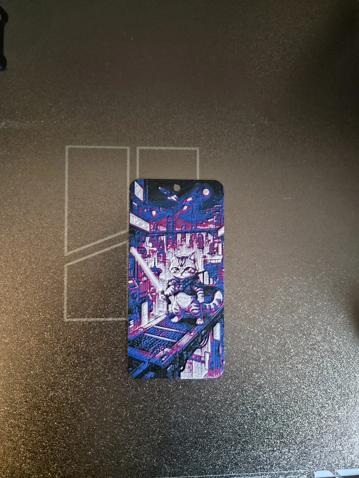 Catwalker Bookmarker - HueForge