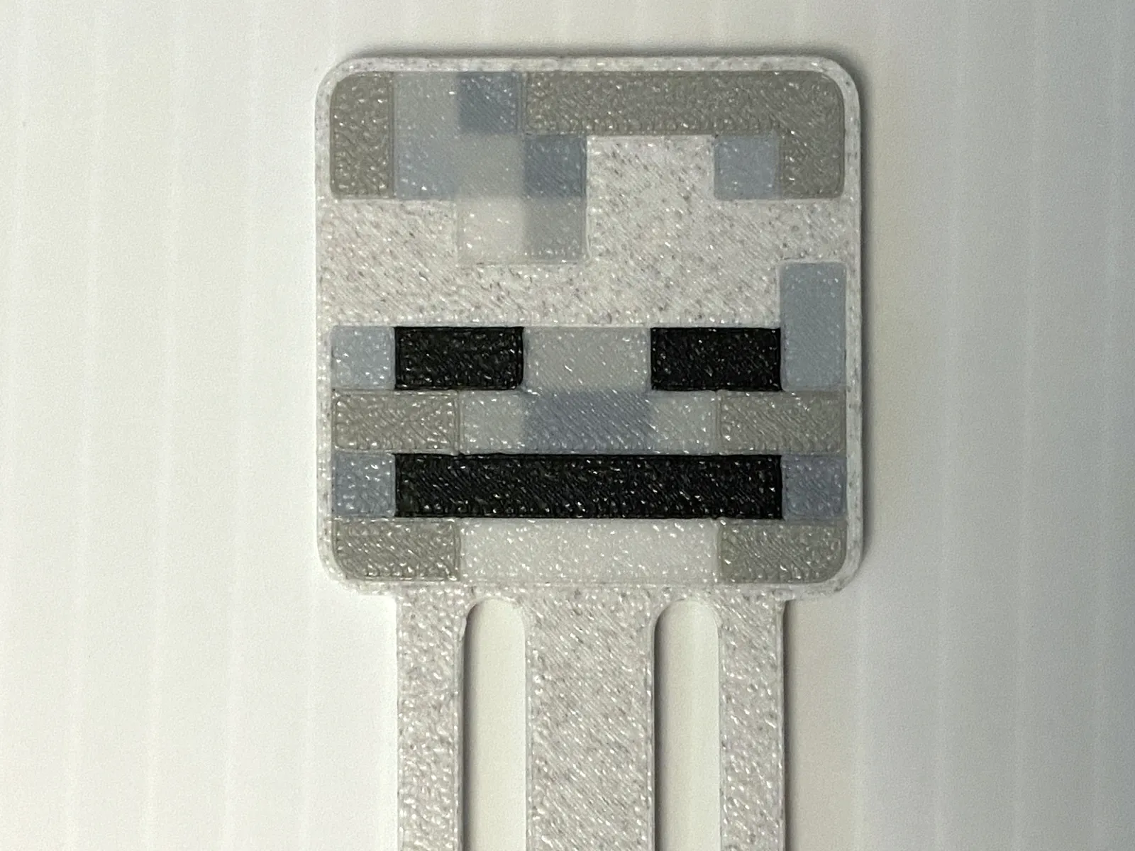 Skeleton Bookmark - Minecraft