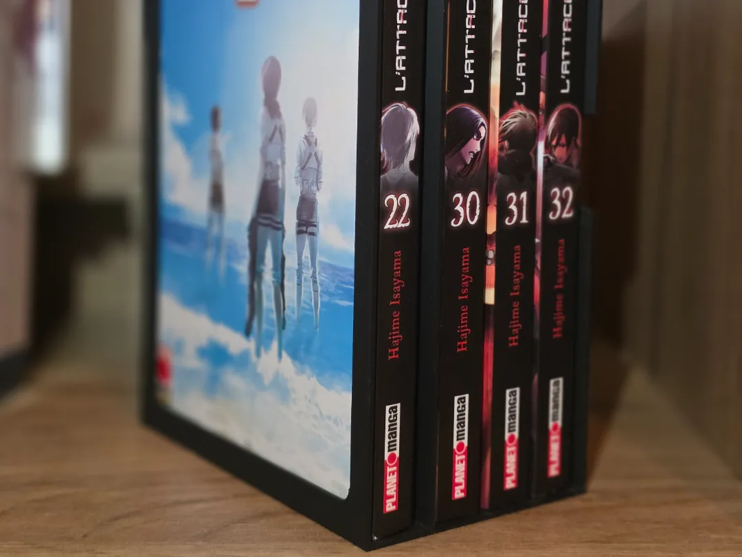 Espositore Manga - cofanetto con cover visibile