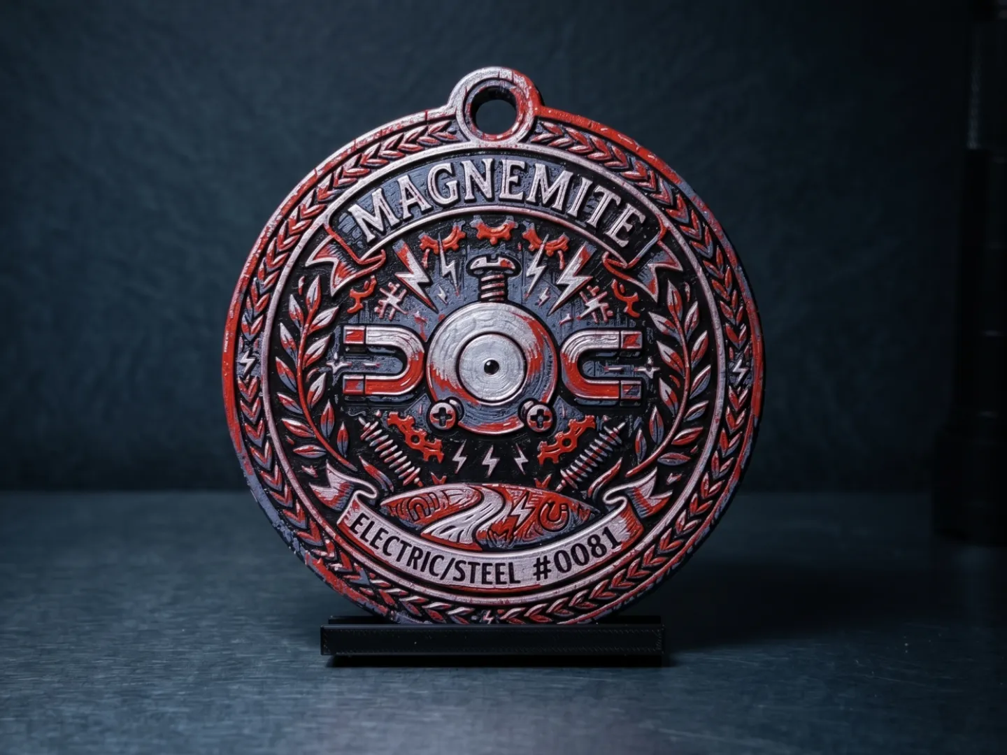 Pokemon - Magnemite Medallion - 4 Colour
