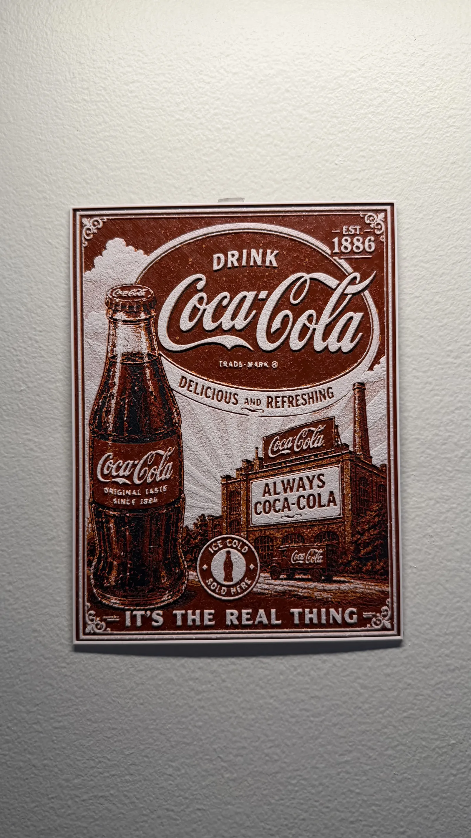 CocaCola Poster Style HueForge