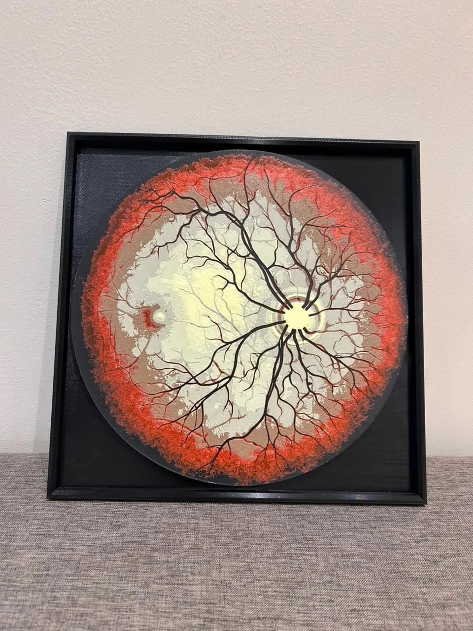 HueForge Quadro - Olho, Fundo de Olho, Moldura