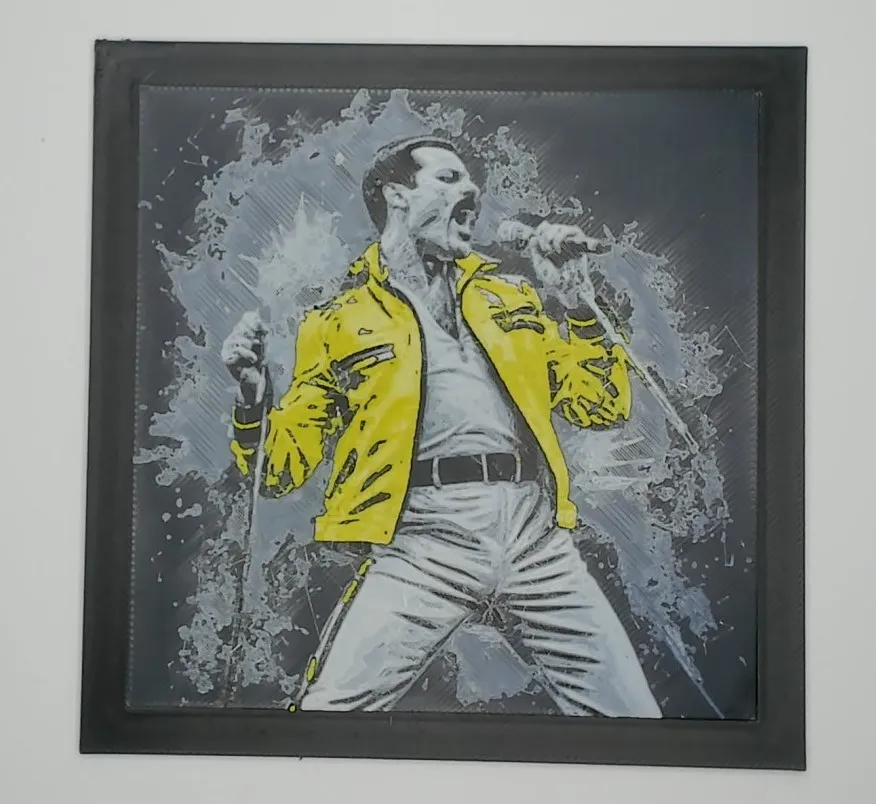 Freddie Mercury Hueforge