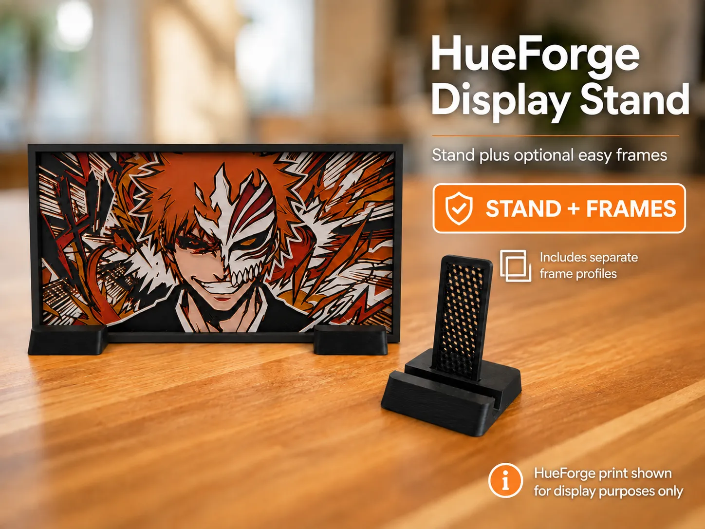 HueForge Display Stand + Frames (3 Sizes)