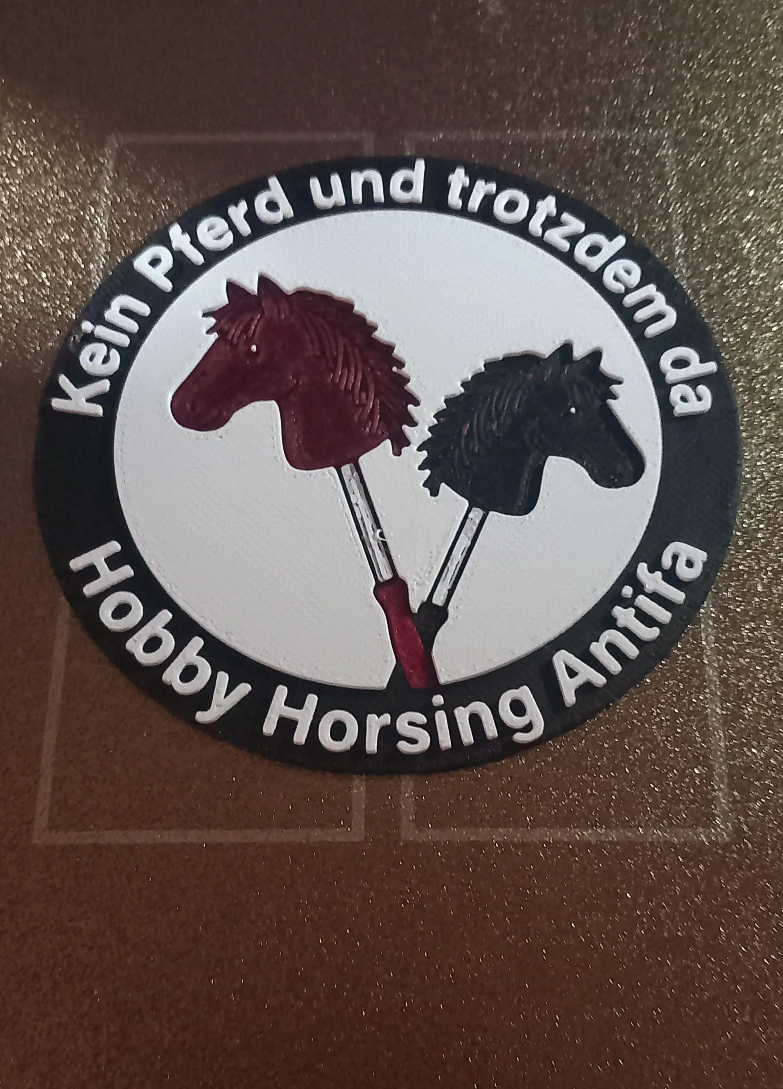 HueForge | Sticker Hobby Horsing Antifa