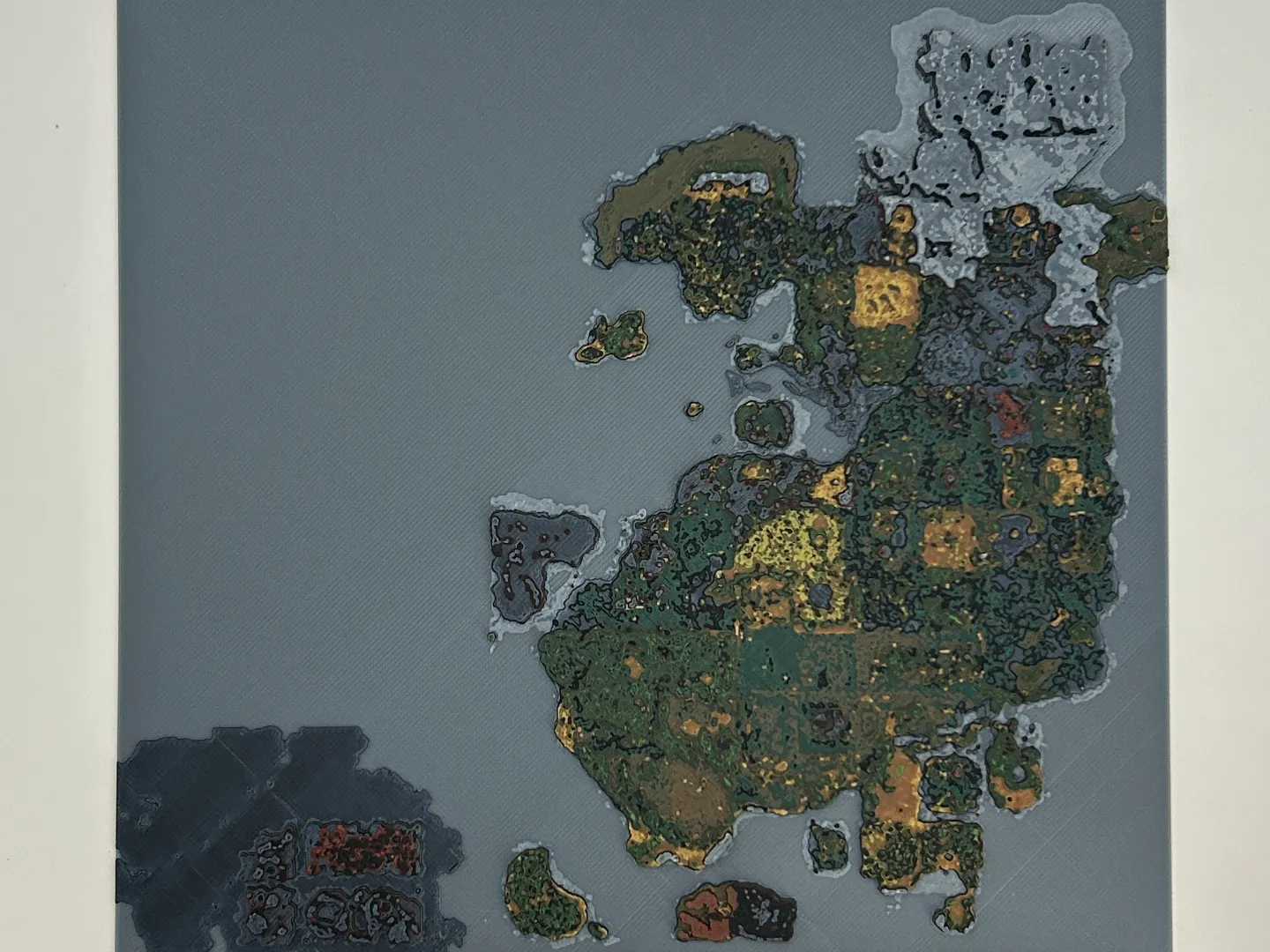 Lineage 2 Aden Map HueForge