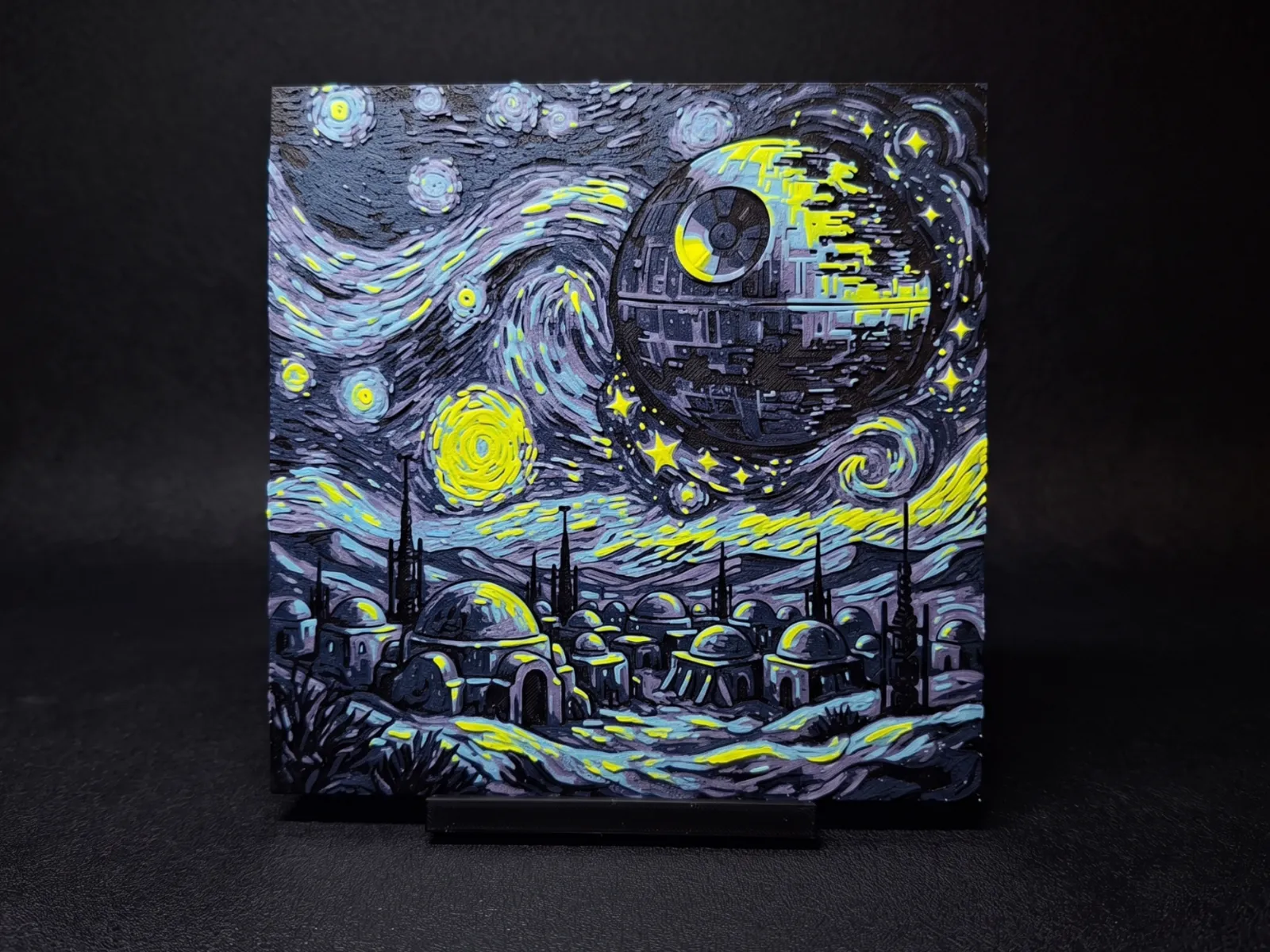 Death Starry Night - Hueforge