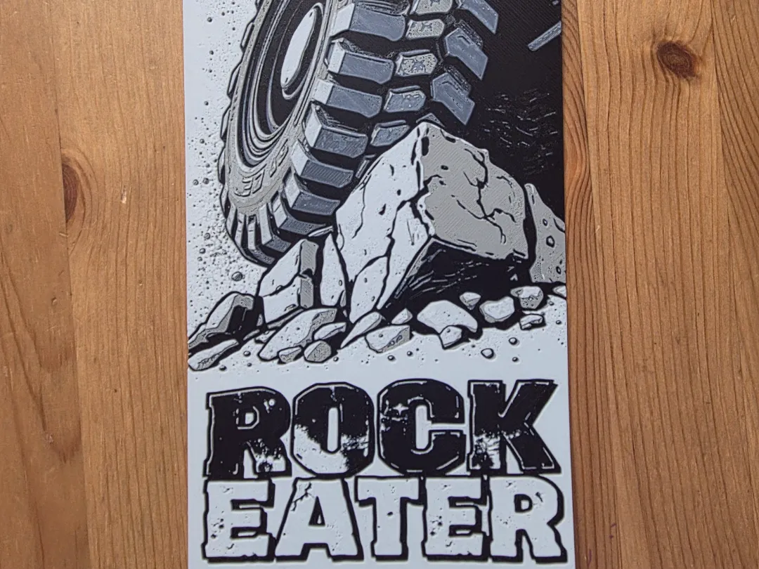 Rock Eater Hueforge