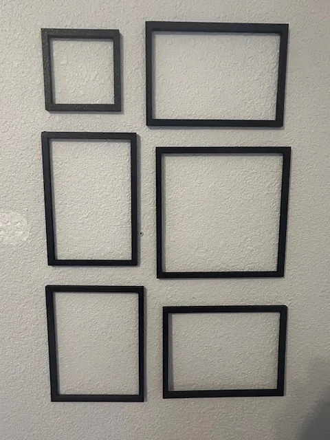 Assorted Sizes Hueforge Frames