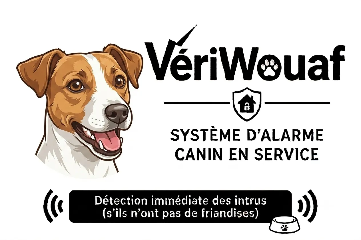 jack russel vériwouaf pancarte