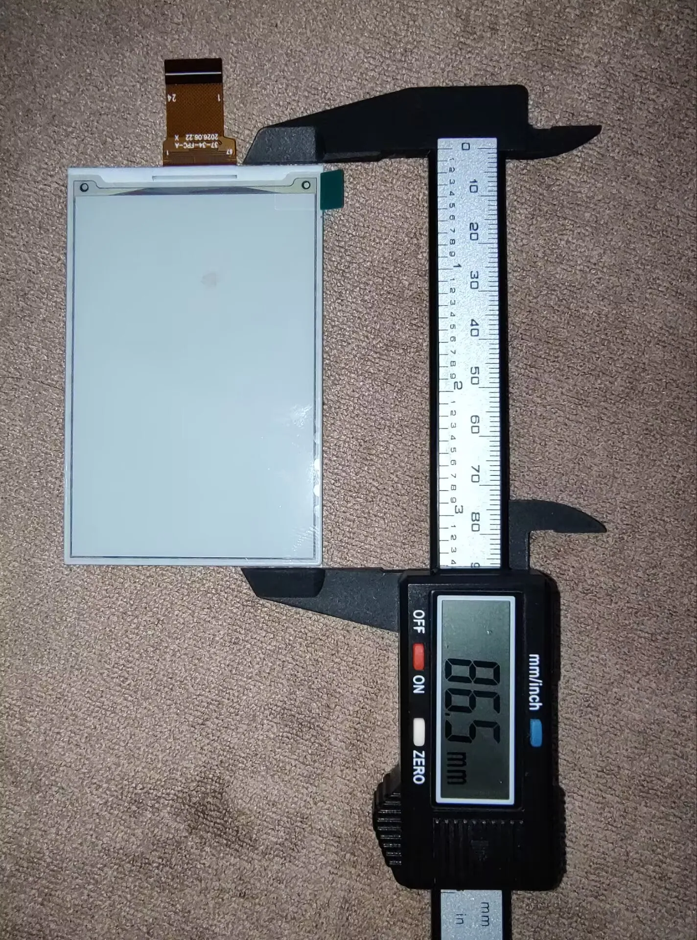 3.68寸E6墨水屏外壳-未测试（欢迎测试反馈，型号参数见介绍）