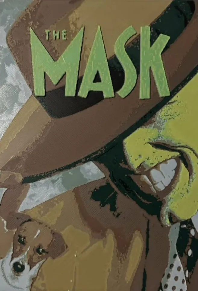Hueforge Movie Poster -The Mask -